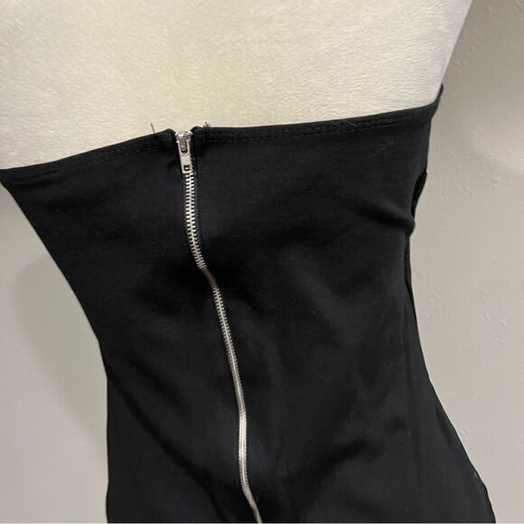 Fashion‎ Nova tube black lace up dress size Small - Picture 7 of 13
